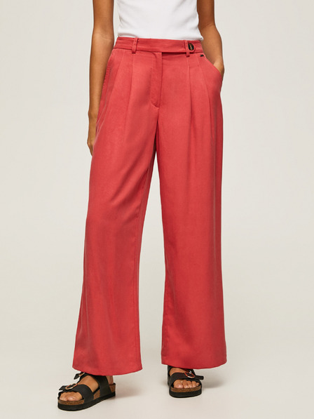 Pepe Jeans Brick Weite Leinenhose für Damen Pepe Jeans