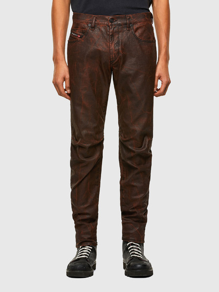 Diesel Dunkelbraun Herren Straight Fit Jeans Diesel Structure