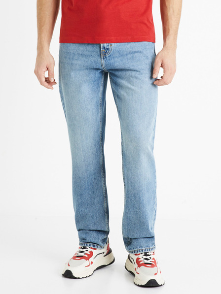 Celio Hellblaue Herrenjeans Celio C15 Straight Fit Dostraight