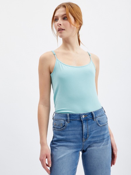 Orsay Hellblaues Damen-Tanktop ORSAY