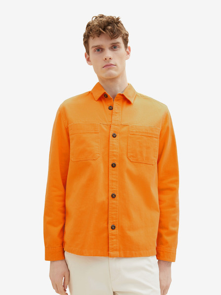 Tom Tailor Orangefarbenes Tom Tailor Herrenhemd
