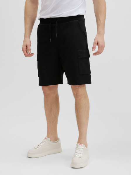 Tom Tailor Denim Schwarze Herren-Sweatpants mit Taschen Tom Tailor Denim
