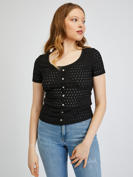 Orsay Schwarzes Damen-T-Shirt ORSAY