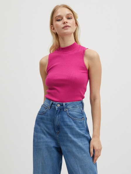 ONLY Dunkelrosa Damen-Basic-Top ONLY Nessa