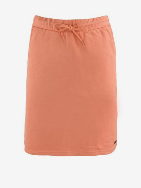 ALPINE PRO Apricotfarbener Damen-Rock ALPINE PRO Gorma