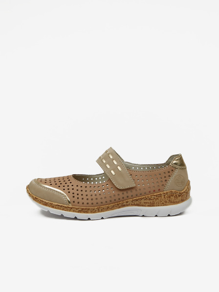 Rieker Braune Damen-Ballerinas von Rieker
