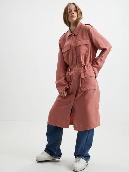 ONLY Leichter rosa Damen-Parka ONLY Kenia