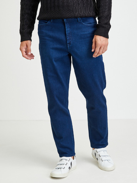 Lee Dunkelblaue Straight Fit-Jeans für Herren Lee Stella