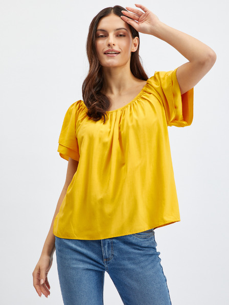 Orsay Gelbe Damen-Bluse ORSAY