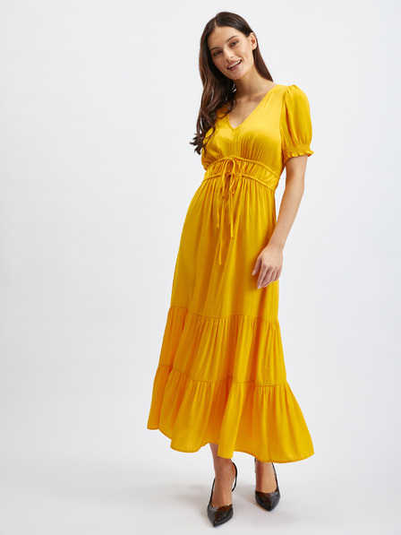 Orsay Gelbes Damenkleid ORSAY