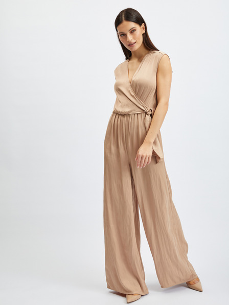 Orsay Beigefarbener Damen-Jumpsuit ORSAY