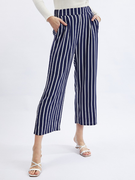 Orsay Dunkelblaue gestreifte Damen-Culottes ORSAY