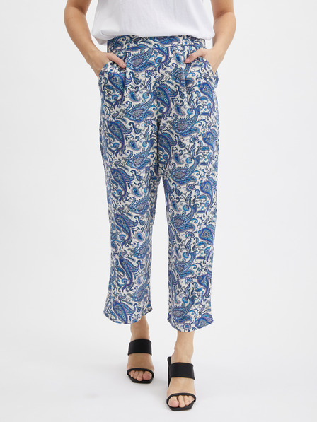 Orsay Blaue gemusterte Damen-Culottes ORSAY