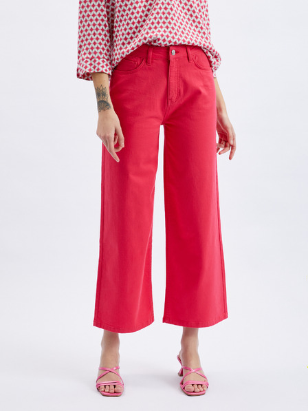 Orsay Dunkelrosa Damenjeans mit ausgestellter Passform ORSAY