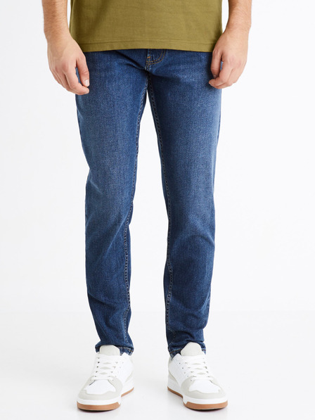 Celio Blaue Herren-Skinny-Fit-Jeans Celio C45 Doskinny