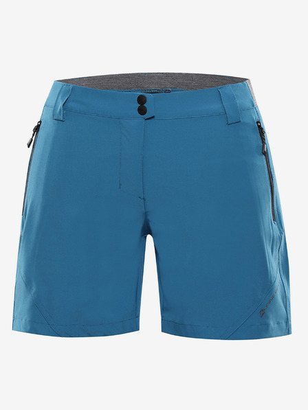 ALPINE PRO Schnelltrocknende Damen-Shorts ALPINE PRO ZAMBA blau