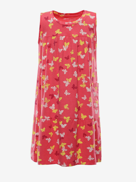 ALPINE PRO Kinderkleid ALPINE PRO DARESO rosa