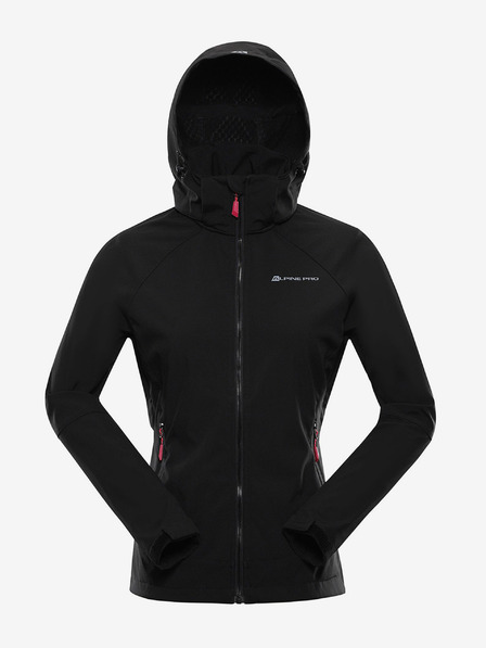 ALPINE PRO Damen Softshelljacke mit Membran ALPINE PRO LANCA schwarz
