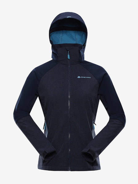 ALPINE PRO Damen-Softshelljacke mit Membrane ALPINE PRO LANCA blau