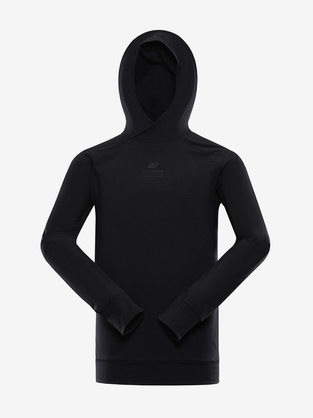 ALPINE PRO Schnelltrocknendes Herren-Sweatshirt ALPINE PRO LIGHT schwarz