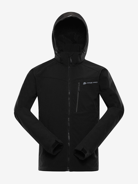 ALPINE PRO Herren-Softshelljacke mit Membran ALPINE PRO LANC schwarz