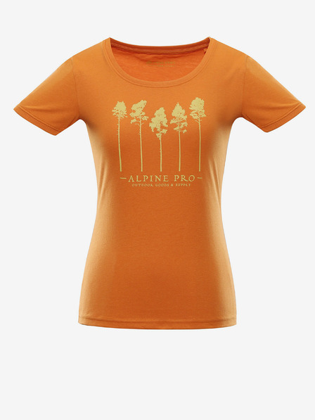 ALPINE PRO Schnelltrocknendes Damen-T-Shirt ALPINE PRO DAFOTA gelb