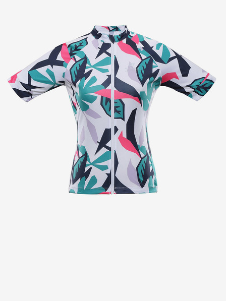 ALPINE PRO Damen-Radtrikot ALPINE PRO SAGENA weiß