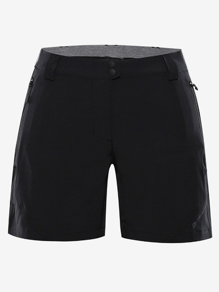 ALPINE PRO Schnelltrocknende Damen-Shorts ALPINE PRO ZAMBA schwarz