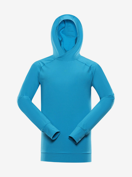 ALPINE PRO Schnelltrocknendes Herren-Sweatshirt ALPINE PRO LIGHT blau
