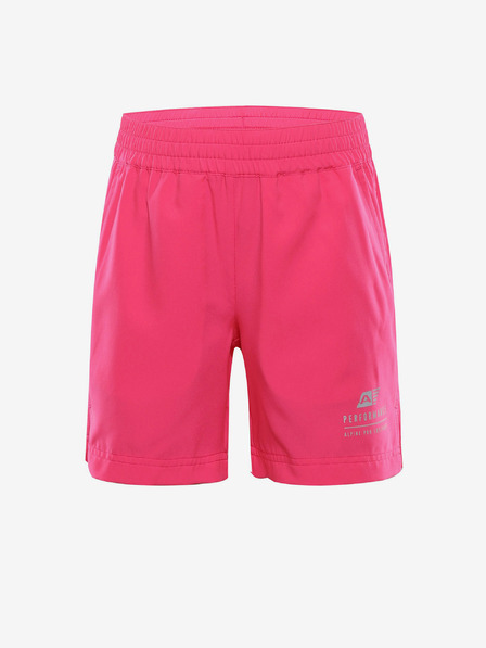 ALPINE PRO Schnelltrocknende Kinder-Shorts ALPINE PRO SPORTO rosa