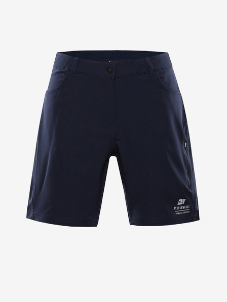 ALPINE PRO Schnelltrocknende Damen-Softshell-Shorts ALPINE PRO COLA blau