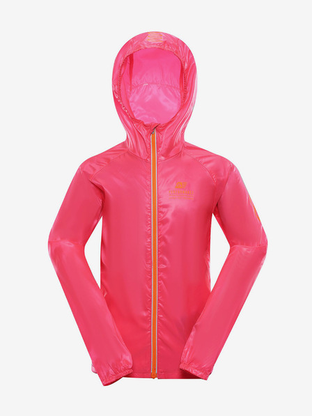 ALPINE PRO Ultraleichte Kinderjacke mit Imprägnierung ALPINE PRO BIKO rosa
