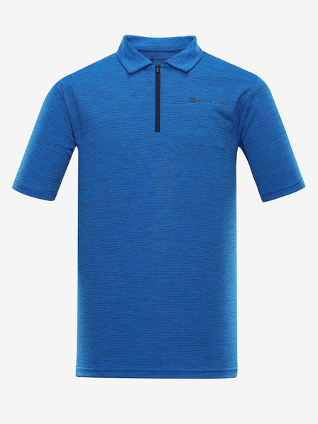 ALPINE PRO Schnelltrocknendes Herren-Poloshirt ALPINE PRO DONN blau