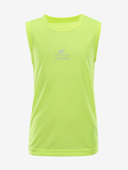 ALPINE PRO Schnelltrocknendes Kinder-Tank-Top ALPINE PRO NEQO gelb