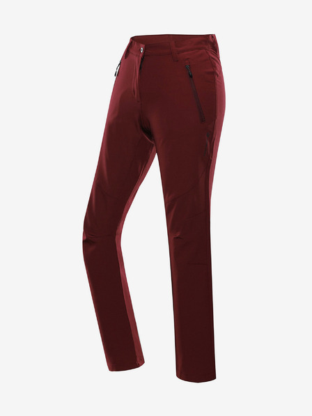 ALPINE PRO Damen-Softshell-Hose ALPINE PRO NUTTA rot