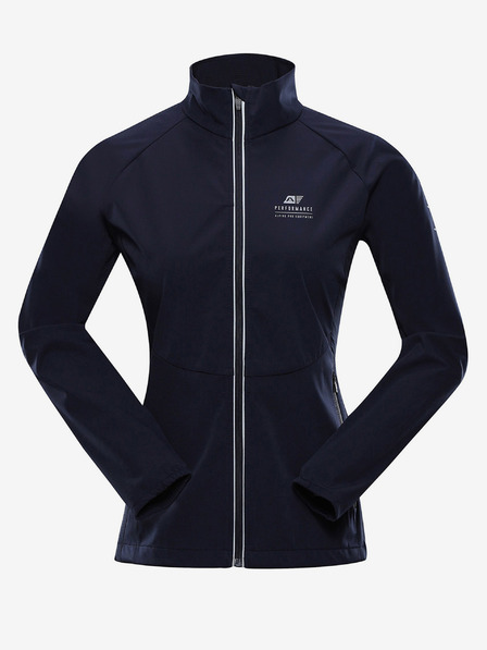ALPINE PRO Damen-Softshell-Jacke mit Membrane ALPINE PRO MULTA blau