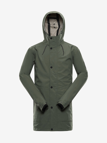 ALPINE PRO Wasserdichte Herrenjacke mit Membrane ptx ALPINE PRO PERFET grün
