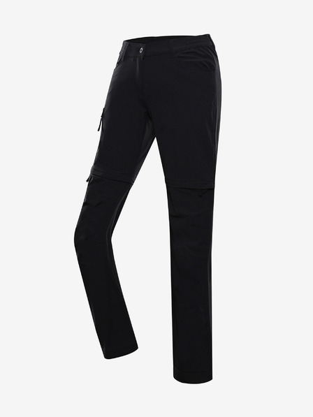 ALPINE PRO Damen-Outdoor-Hose mit abnehmbaren Beinen ALPINE PRO NESCA schwarz