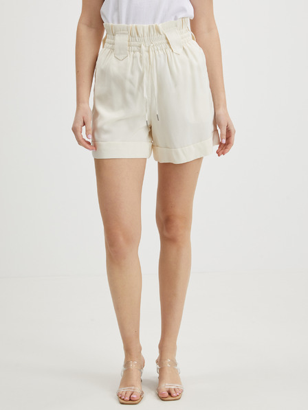 Vila Cremefarbene Shorts VILA Ruby