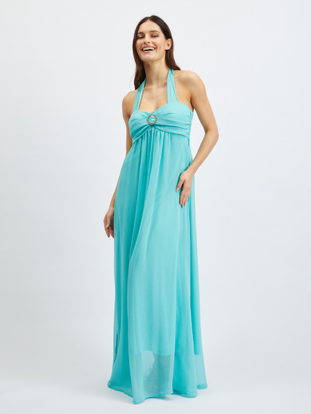 Orsay Türkisfarbenes Damen Maxikleid ORSAY