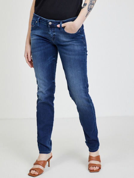 Diesel Diesel Dunkelblau Damen Straight Fit Jeans
