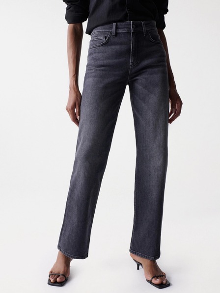 Salsa Jeans Schwarze Straight Fit Jeans für Damen Salsa Jeans True