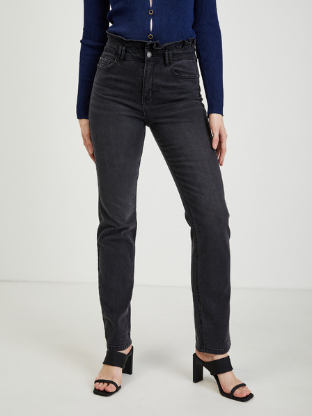 Orsay Schwarze Damenjeans Straight Fit ORSAY