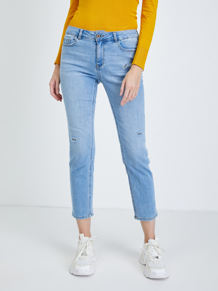 Orsay Hellblaue Straight Fit Jeans ORSAY