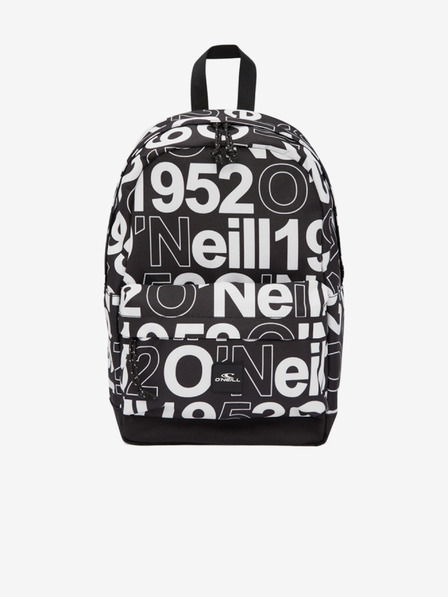 O'Neill Weißer und schwarzer Unisex-Rucksack mit Muster O'Neill COASTLINE MINI BACKPACK