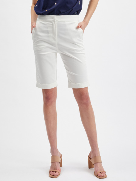 Orsay Weiße Damen-Shorts ORSAY