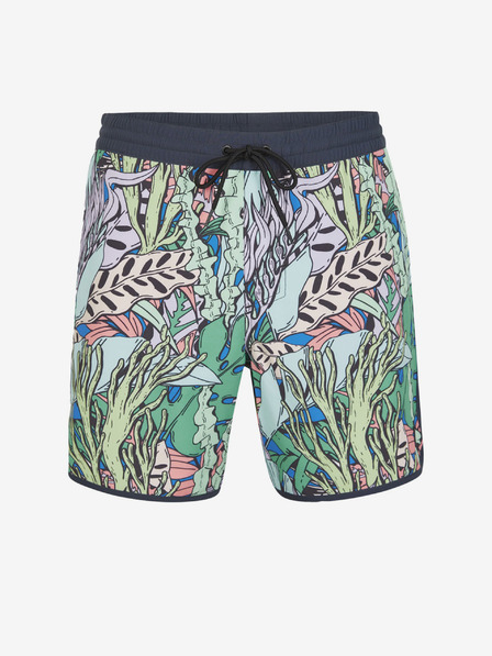 O'Neill Grün Gemusterte Herren-Badebekleidung O'Neill SCALLOP OCEAN 16'' SWIM SHORTS