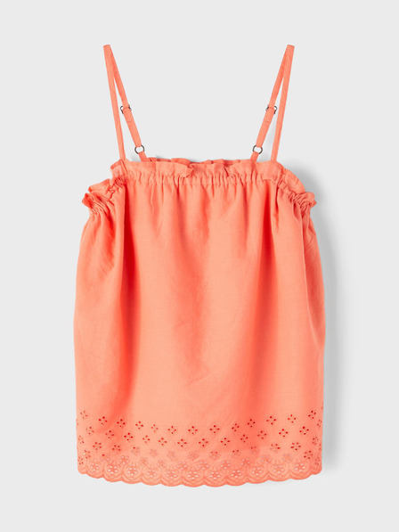 name it Korallfarbenes Tank-Top für Mädchen, Name: Fiona