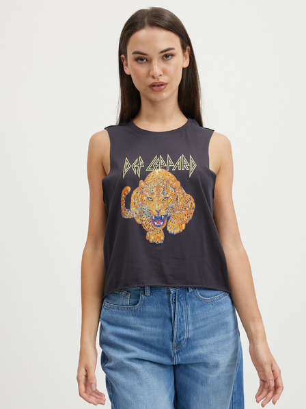Noisy May Schwarzes Tank-Top Noisy May Max