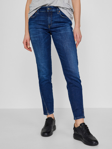 Diesel Diesel D-Jevel dunkelblaue Straight Fit-Jeans für Damen